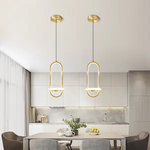 Led Pendant Lights Table Dining Room Kitchen Accessories Hanging Lamp Fixture Home Decor Indoor Lighting