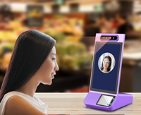 Face pay POS système tablette kiosque support appareil de bureau 10.1 pouces paiement kiosque numérique