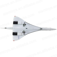 Modèle d'avion Concorde British Airways Air France à l'échelle 1/200, avion de ligne supersonique en alliage moulé sous pression, jouet de collection