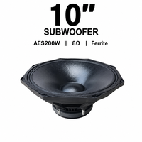 Haut-parleurs passifs métalliques pleine gamme LS RG10P51 10 pouces à double transducteur 8 ohms 49-4600 Hz pour la musique et le son surround – Meilleures ventes