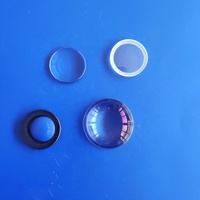 Optique 90mm Dia. avec 3mm d'épaisseur Lentille convexe Plano Grande caméra de téléphone portable Lentille sphérique intraoculaire à quartz