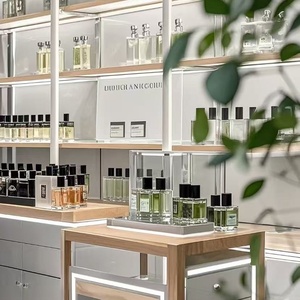 Moderno y Lujoso Mueble Expositor de Perfumes Integrado con Luz LED, Mostrador de Marca para Centro Comercial, Vitrina para Perfumes - Product Image 4