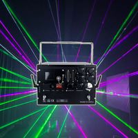 Proyector de Luz Láser para Exteriores IP65 Resistente al Agua, 15/21W, Animación 3D, ILDA DMX RGB, Alta CRI 90, para Discotecas, Eventos, Teatro, DJ
