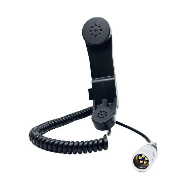 5-pin Connector Clear Audio U229 Corded Industrial Telephone Durable Communication Receiver Handset