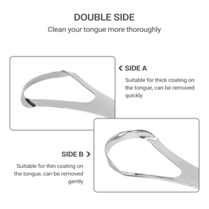 Thép không gỉ chăm sóc cá nhân lưỡi sạch lưỡi vệ sinh sản phẩm hữu ích nhà sử dụng lưỡi <span class=keywords><strong>scraper</strong></span> - Product Image 5