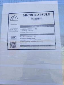 Poudre de microcapsules en vrac pour l'industrie de la fabrication de papier sans carbone - Product Image 1