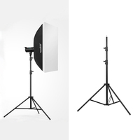 Support d'éclairage photo professionnel 2,8 m pour appareil photo, lampe LED, trépied photo, trépied de studio vidéo en direct, lumière COB, boîte à lumière, trépied