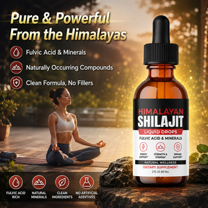 Gouttes de Shilajit de l'Himalaya OEM/ODM – Compléments Alimentaires et Nutritionnels pour le Sport – Antioxydant – Usage Adulte - Product Image 3