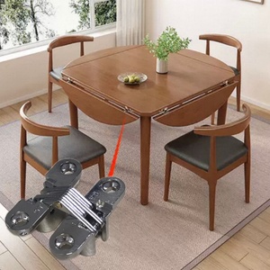 Modern Steel Concealed Cross Folding Hinge Door Invisible Concealed Hinges for Narrow Side Panels Furniture Hinges - Product Image 5