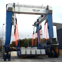500T 200t 100T 40T Marine Bateau Palan Grue Voyage Ascenseur Bateau Levage Grue Navire Déchargement Yacht Ascenseur Bateau Grue
