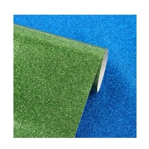 วอลล์เปเปอร์ PU สีพื้นเมทัลลิก DIY เคลือบคริสตัลกลิตเตอร์ หนังเทียมผงละเอียด ทำมือ สำหรับรถยนต์ โซฟา กระเป๋า รองเท้า PVC หนังกลับ - Product Image 4