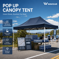 Tente de stand d'exposition pour événements sportifs, auvent pliant commercial imperméable, robuste, triple couche, toutes saisons, pour l'extérieur