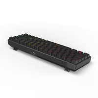65% Hot-Swap Gaming Mechanical Keyboard Colorful Lighting PBT Keycaps Optical Operation Type C Interface Compatible PC Laptop