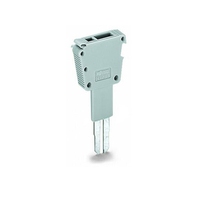Módulo de prueba tipo B 249-106, programación PLC, control industrial, controlador dedicado RS485, modular, 1,50 Mm2, gris, 2 uds.