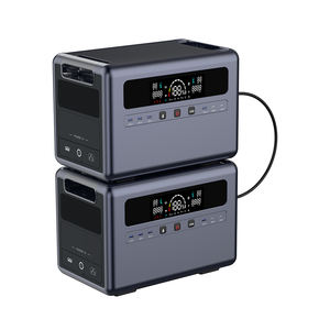 Inicio Camping Emergencia al aire libre Lifepo4 Batería Fuente de alimentación Generador solar 4800W 4000W Estación de energía apilable portátil - Product Image 1