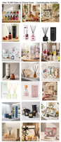 Diffuseur d'arômes en bouteille flottante, article décoratif, désodorisant sans flamme, parfum pour la maison et l'hôtel