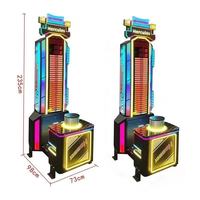 Factory Wholesale Hercules Hammer Arcade Game Machine Metal Lottery Ticket Hitting Boxing Machine English Language Version