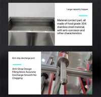 Machine de remplissage industrielle à quatre têtes de 5 litres pour l'alcool, les spiritueux, la sauce soja, le vinaigre, l'huile en bouteilles pour les applications de boissons