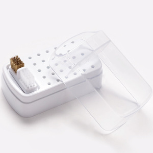 Boîte de rangement transparente à 30 trous pour embouts de ponceuse à ongles, support de présentation pour têtes de polissage, organisateur pour outils de salon de manucure - Product Image 4