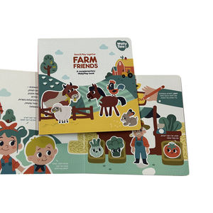 Livres pour enfants en gros sur demande, impression de livres pour enfants en papier épais, livres cartonnés pour enfants en anglais - Product Image 4