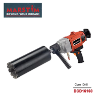 Maxtol DCD16-160 Perceuse à carottage diamantée professionnelle de qualité industrielle 160MM pour béton OEM 2300W