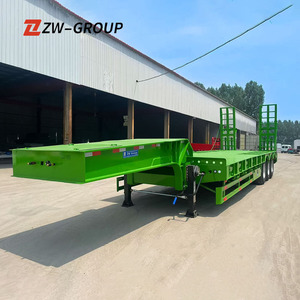 ZW รถเทรลเลอร์บรรทุกเชิงพาณิชย์เตียงต่ำแบบกลุ่มเตียงต่ำ - Product Image 2