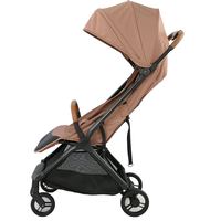 Poussette pour bébé compacte et légère facile à plier Landau/Buggy en tissu adapté aux voyages pour une utilisation en avion
