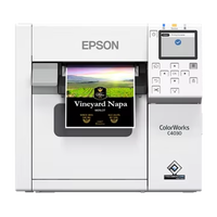 Imprimante d'Étiquettes à Jet d'Encre Couleur Haute Résolution Epson CW-C4030 CW-C4000 pour Santé Boissons Alimentation et Bouteilles