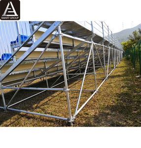 Escuela al aire libre Fútbol Juegos <span class=keywords><strong>de</strong></span> fútbol Tribuna Asientos <span class=keywords><strong>de</strong></span> plástico desmontables <span class=keywords><strong>Equipo</strong></span> deportivo Anti-UV Gradas usadas - Product Image 6