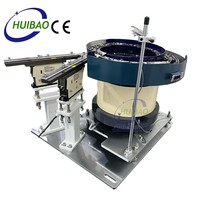 Alimentateur vibrant à grande capacité avec trémie pour vis et écrous – Bol vibrant avec trémie intégrée