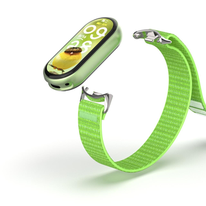 สายนาฬิกา <span class=keywords><strong>Mi</strong></span> <span class=keywords><strong>Band</strong></span> <span class=keywords><strong>8</strong></span> 9 10 สแตนเลสสตีลแม่เหล็ก NFC สายไนลอนแบบนุ่มสำหรับสมาร์ทวอทช์ ติดตั้งง่ายด้วยระบบแม่เหล็ก - Product Image 1