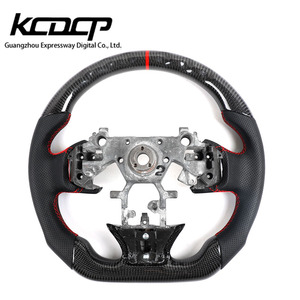 Volant personnalisé en fibre de carbone véritable et PU pour <span class=keywords><strong>Infiniti</strong></span> Q30 Q50 QX50 Q60 QX60 - Product Image 6