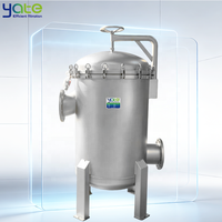 Mesin Housing Filter Multi Bag Bahan Stainless Steel 304 316 untuk Kimia CE Yate Cooling Tower Sistem Pengolahan Air Limbah Filtrasi
