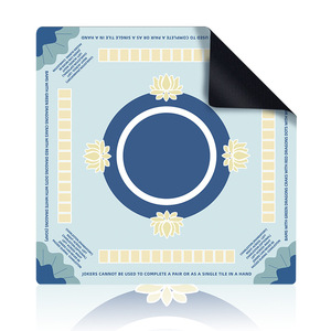 Tapis de mahjong américain de luxe, antidérapant, insonorisant, lavable, adapté à la maison et aux pique-niques - Product Image 1