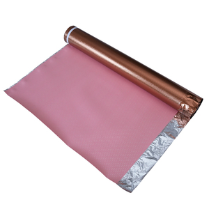 Phim cách âm, chống ẩm, cách nhiệt sàn, phim lót sàn đục lỗ, phim cách nhiệt sàn hồng, phim xốp IXPE, phim nhôm - Product Image 2