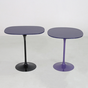 Hermosa mesa de centro con una mesa de té de base redonda para el hogar mesa auxiliar de lava esmaltada - Product Image 5