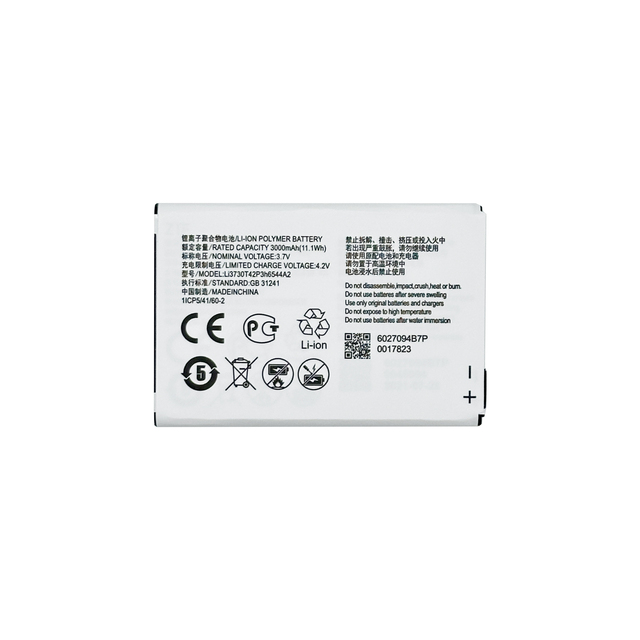 Factory Wholesale for for ZTE MF96/Z289L Mobile Phone Charging Battery Li3730T42P3h6544A2 Stock Available for Foreign Trade