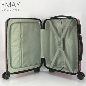 2020 नई डिजाइन थोक व्यापार एबीएस + पीसी यात्रा ट्राली सामान पर ले जाने में dongguan - Product Image 6