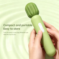 Nouveaux vibrateurs féminins à 12 fréquences de vibration, aspect cactus, en silicone, rechargeables par USB, 100% étanches, réalistes