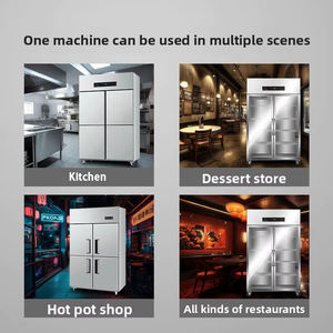 <span class=keywords><strong>Réfrigérateur</strong></span>-congélateur à quatre portes certifié Energy Star sans givre Équipement de réfrigération à température unique Compartiments spacieux - Product Image 5