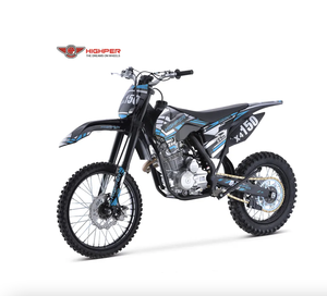 Motocross tout-terrain Highper, uniquement pour usage hors route, avec pneus <span class=keywords><strong>19</strong></span>/<span class=keywords><strong>16</strong></span> pour adultes, moto à essence <span class=keywords><strong>150cc</strong></span>, moto tout-terrain - Product Image 1