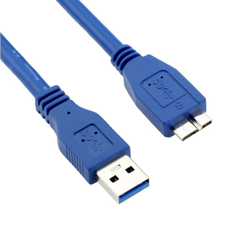 마이크로 B 코드 USB 유형 A 마이크로 B USB3.0 케이블 휴대용 외장 하드 드라이브 카메라 핸드폰