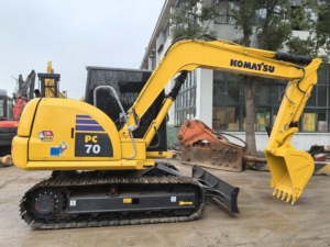 Pelleteuse sur chenilles Komatsu PC70-8 de 7 tonnes en bon état machine d'occasion de marque japonaise à bas prix - Product Image 5