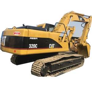 Excavadora grande usada CAT 320 320C 320CL de alta resistencia, oruga de movimiento de tierra, 20 toneladas, excavadoras de orugas de segunda mano originales de Japón - Product Image 1