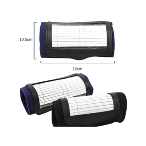 Muñequera Playbook Equipo de entrenamiento Bracer Brazalete Playbook para béisbol Fútbol Jugar Hockey Softball Signos Fútbol - Product Image 3