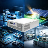 Alimentation CC programmable haute tension 1000V 5A à refroidissement forcé, source réglable pour test de batteries EV et PV en laboratoire