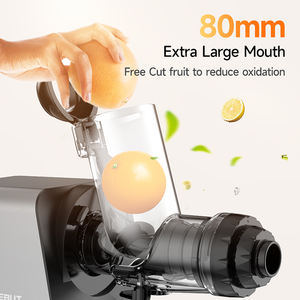 Presse-agrumes lent entier Nutriments et vitamines plus élevés Presse à froid <span class=keywords><strong>Petit</strong></span> extracteur de jus Presse-agrumes lent à grande bouche - Product Image 2