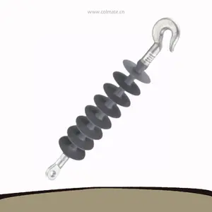 33kV 폴리머 서스펜션 절연기 30kV 실리콘 데드 엔드 절연기 36kV 합성 스트레인 절연기 볼 & 후크가있는 고전압