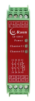 Relais de sécurité miniature 24V DC pour arrêt d'urgence et protection de machine, rail DIN compact, contrôle de sécurité industriel