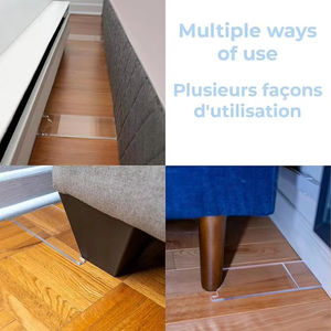 Protector de Pared para Muebles de Acrílico LM LM25484, Protege las Paredes, Mantiene Espacio para Tomacorrientes, Previene Riesgos de Incendio, para Calefactor - Product Image 5